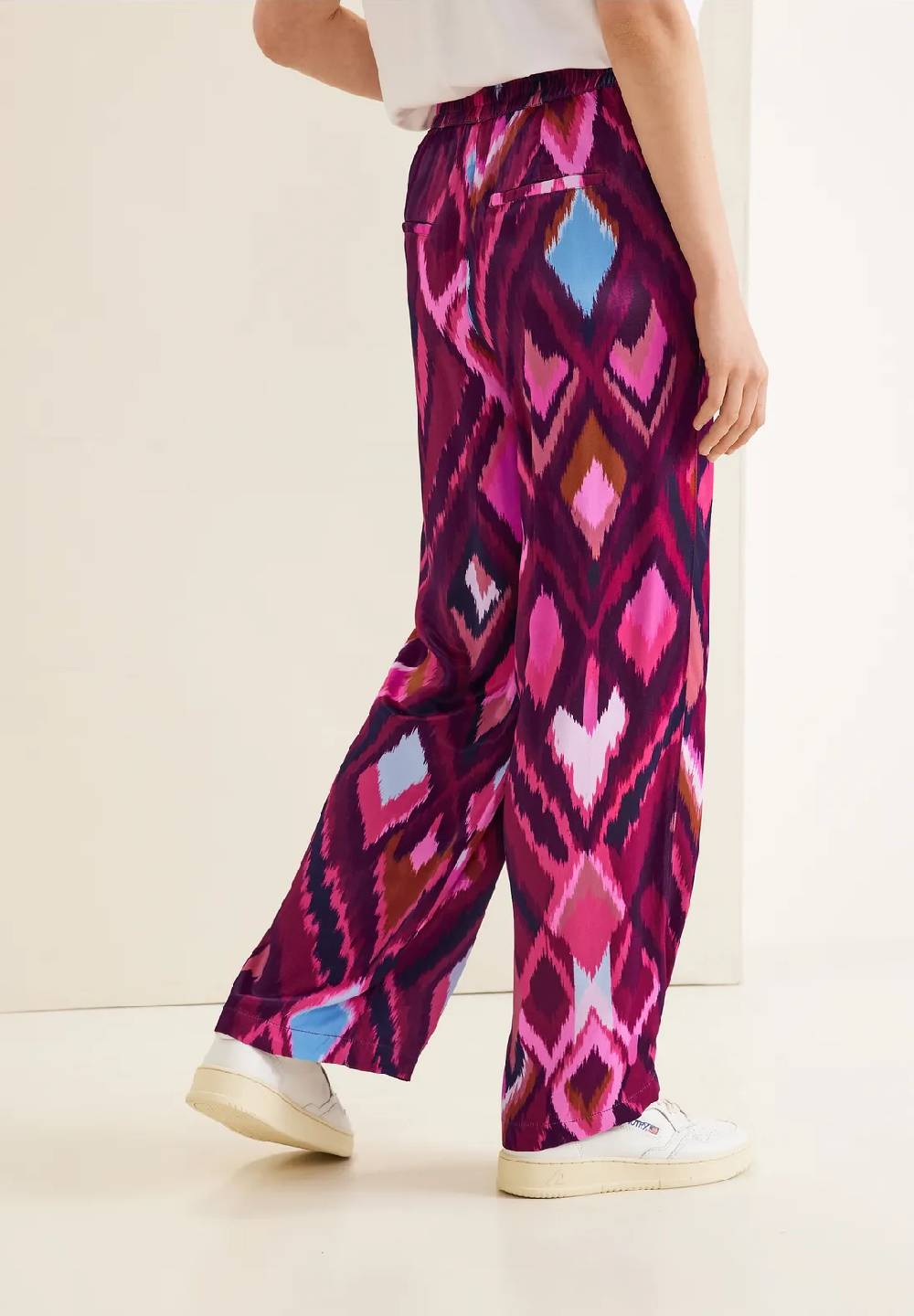 Street One Loose Fit Printhose - Style WIDE LEG