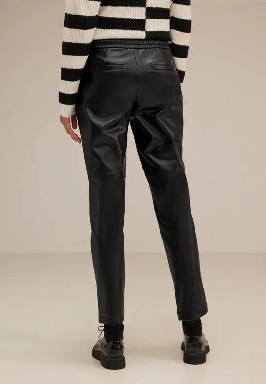 Street One Loose Fit PU Hose - Style BONNY