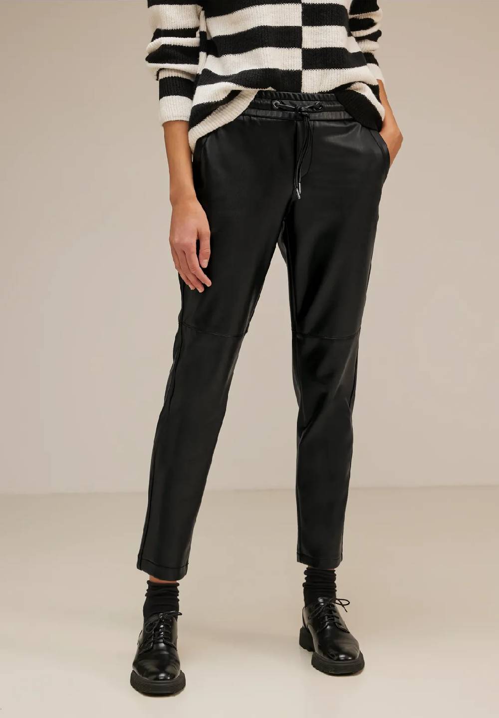 Street One Loose Fit PU Hose - Style BONNY