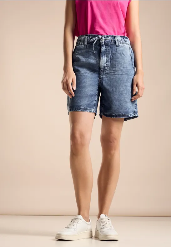 Street One Lyocell Jeans Shorts - Style BONNY