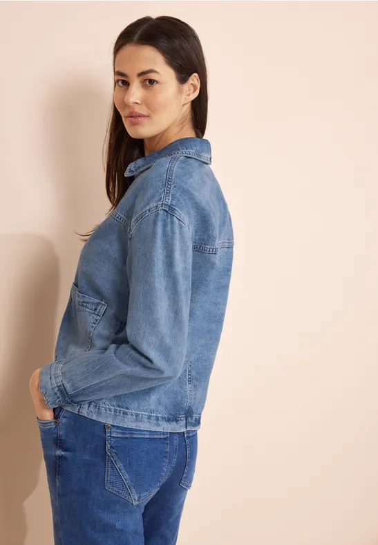 Street One Lyocell Jeansjacke