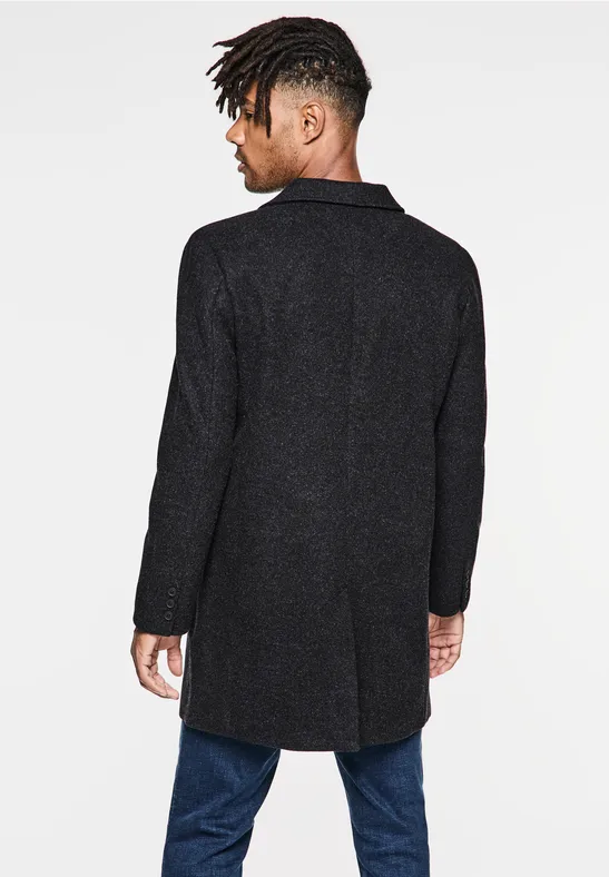 Street One Mantel In Woll-Optik