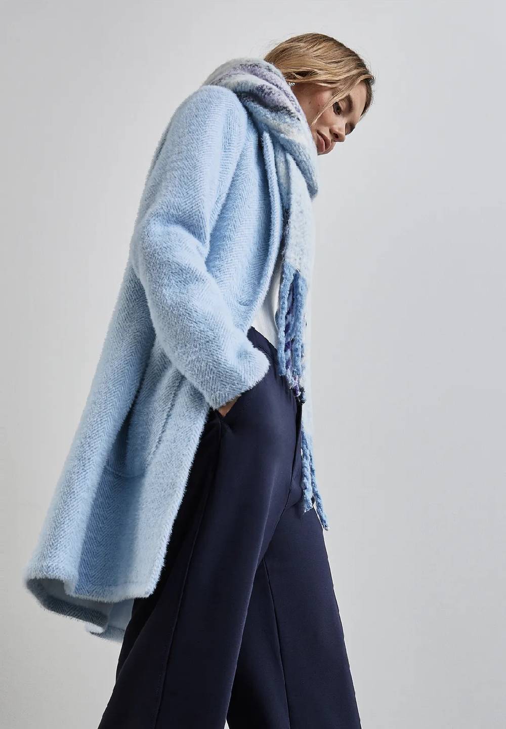 Street One Mantel in Woll-Optik