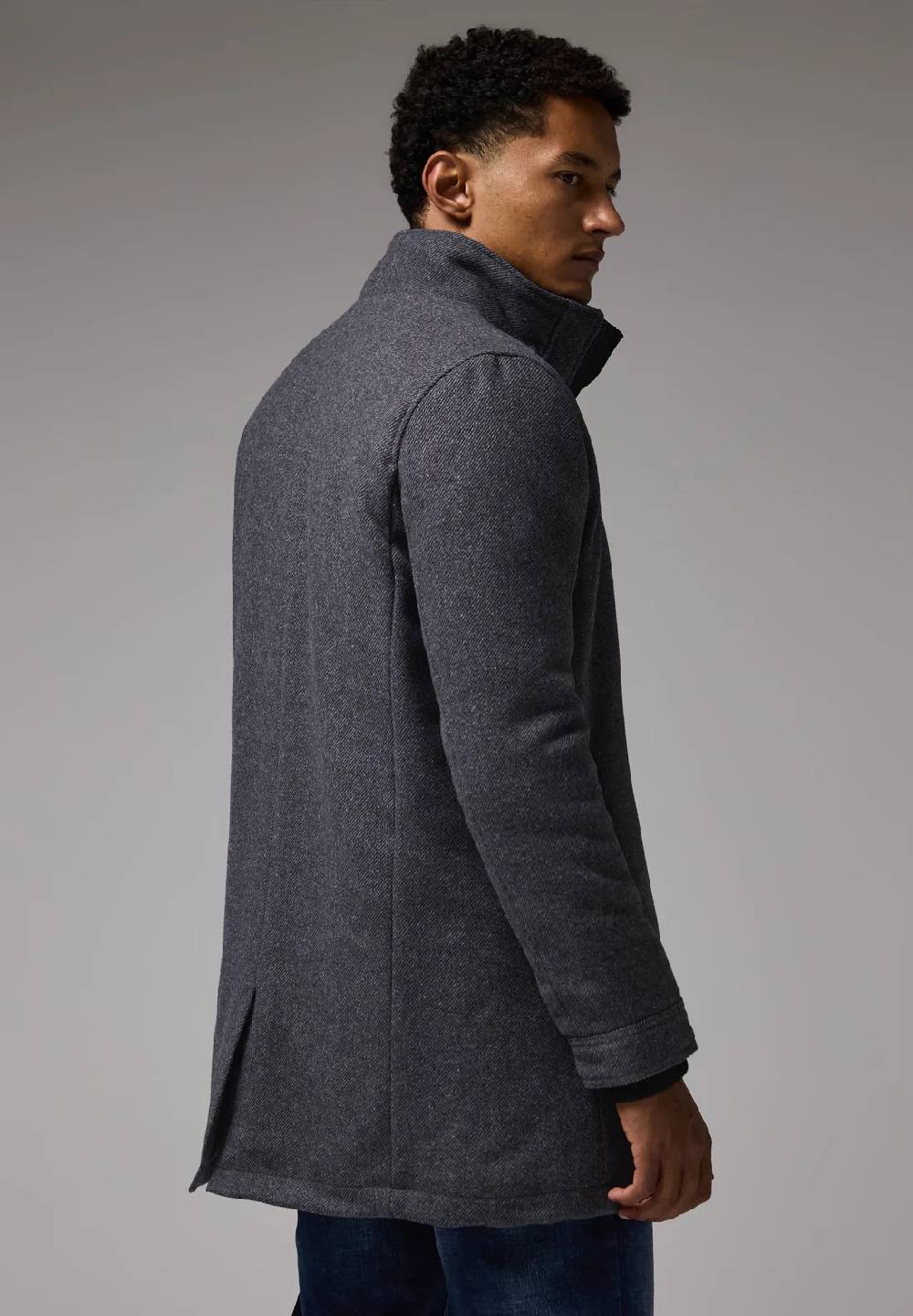 Street One Mantel In Woll-Optik