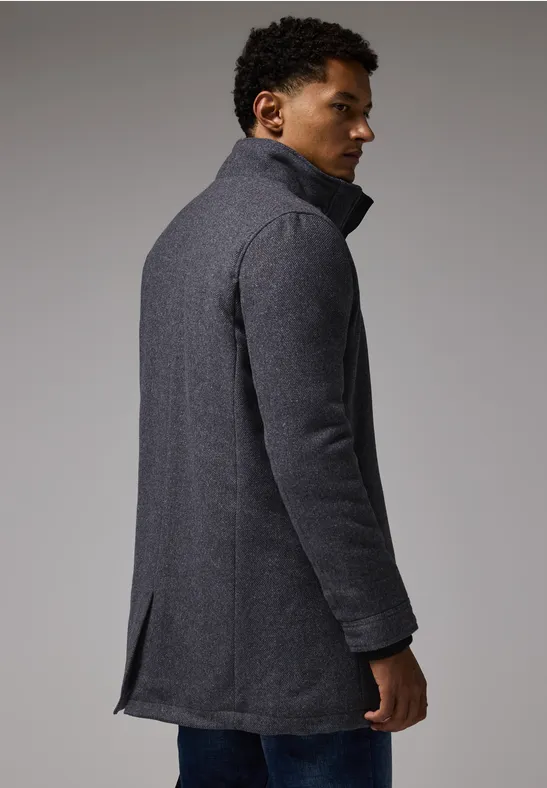 Street One Mantel In Woll-Optik