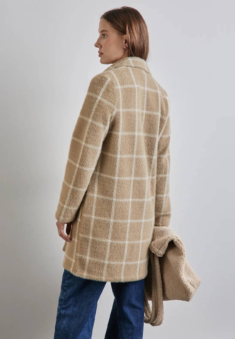 Street One Mantel In Woll-Optik