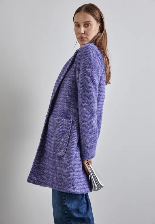 Street One Mantel In Woll-Optik