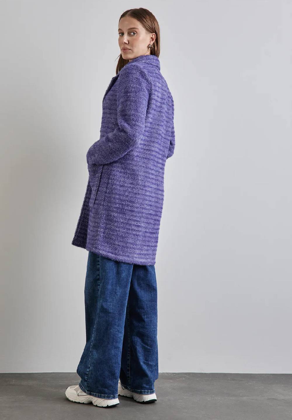 Street One Mantel In Woll-Optik