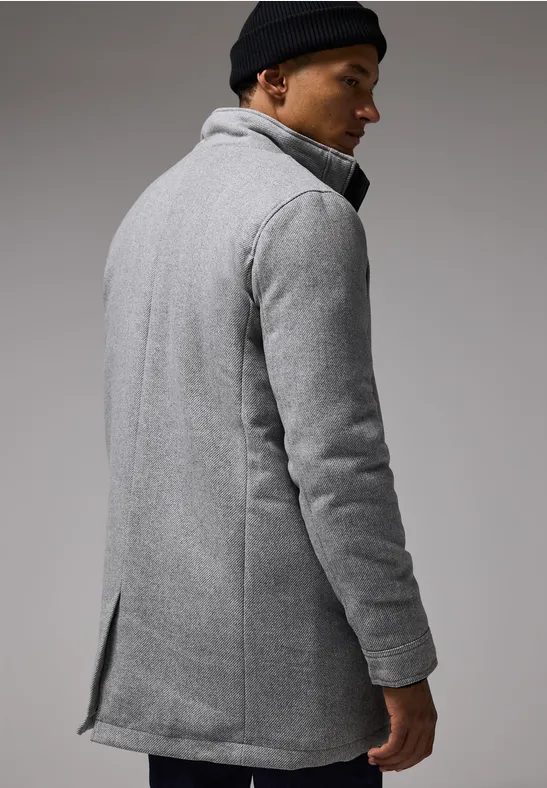 Street One Mantel In Woll-Optik