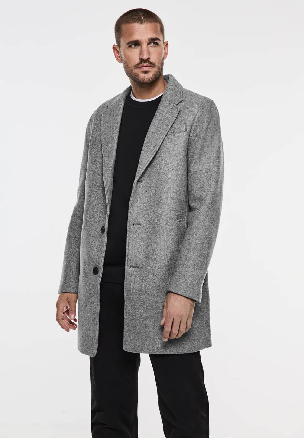 Street One Mantel in Woll-Optik