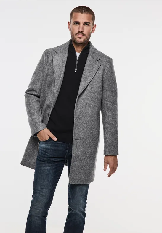 Street One Mantel In Wolloptik