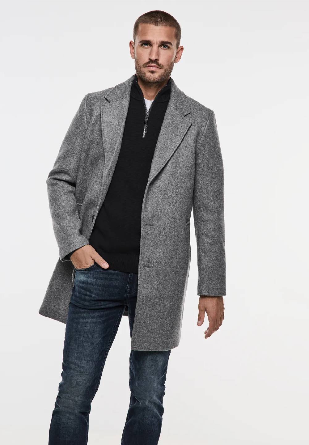 Street One Mantel in Wolloptik