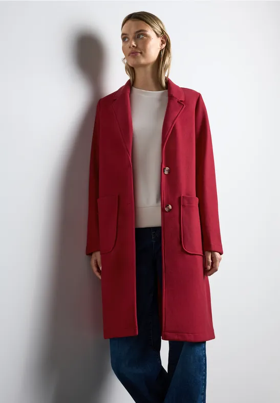 Street One Mantel Mit Revers