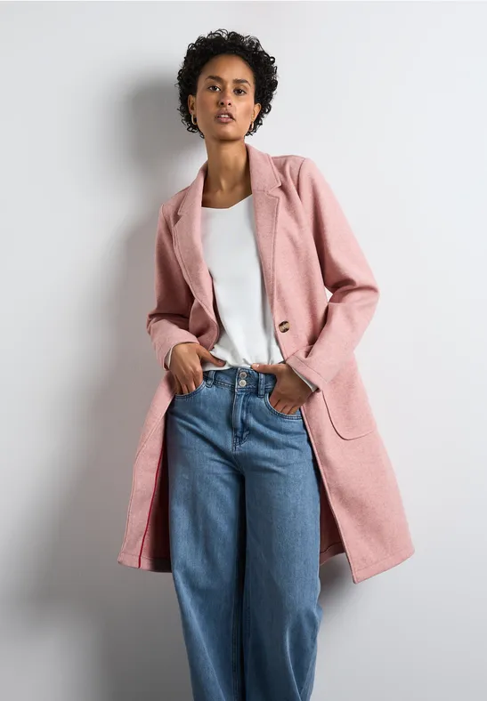 Street One Mantel Mit Revers