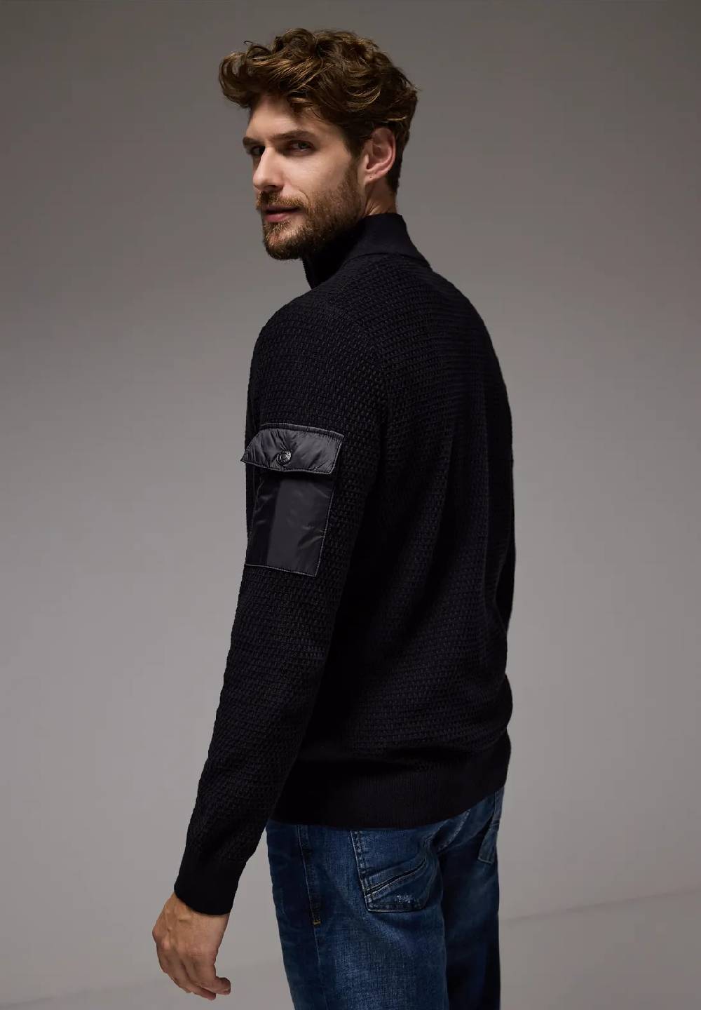 Street One Materialmix Pullover