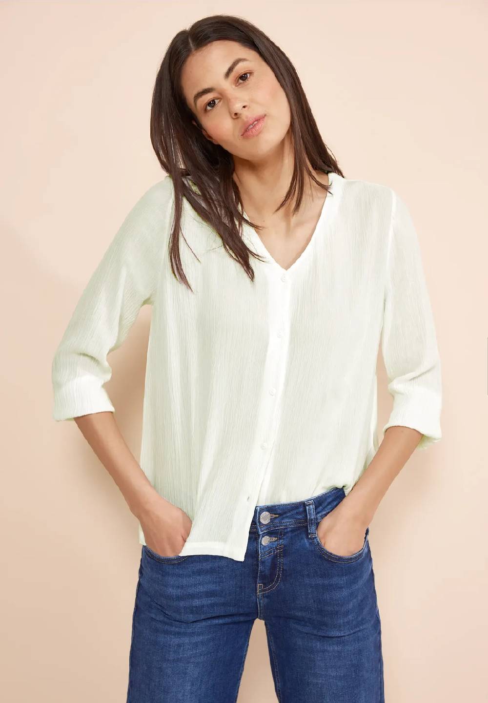 Street One Materialmix Shirt