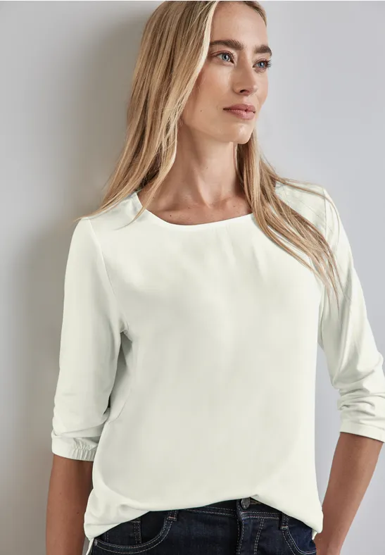 Street One Materialmix-Shirt