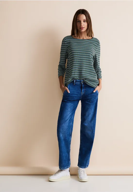 Street One Materialmix Shirt - Style EVI