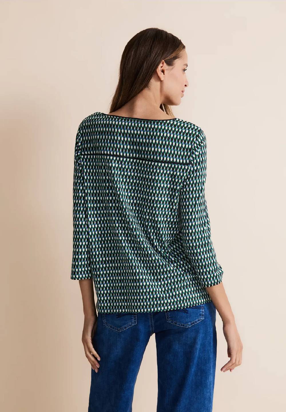 Street One Materialmix Shirt - Style EVI