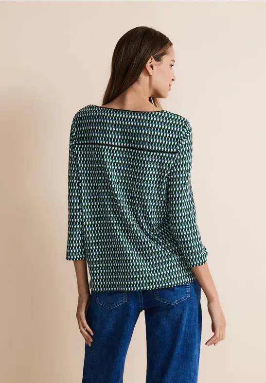 Street One Materialmix Shirt - Style EVI