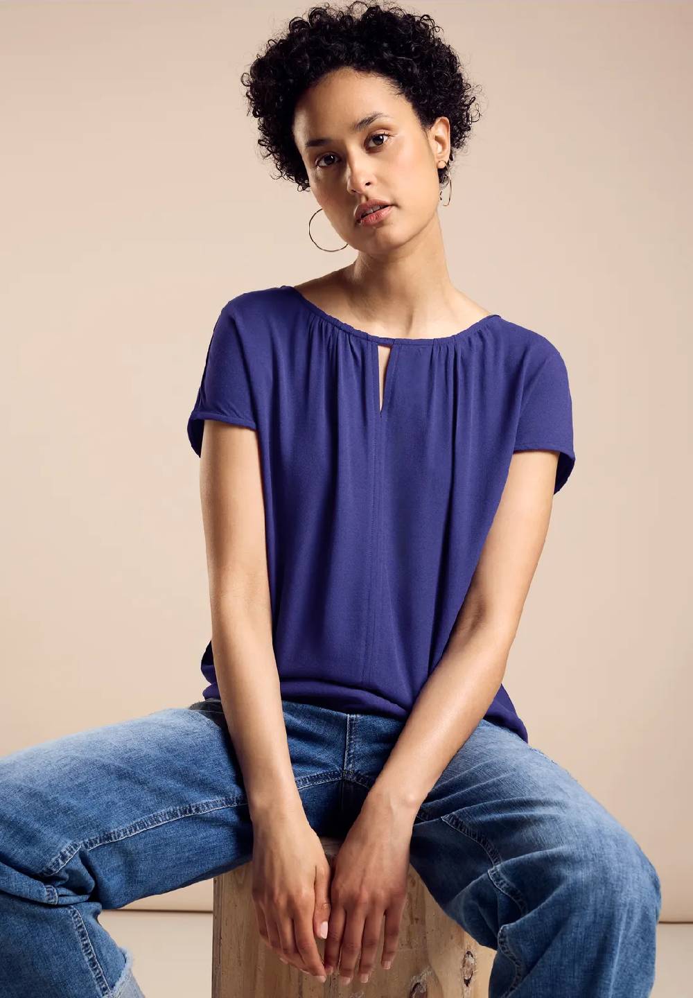 Street One Materialmix T-Shirt