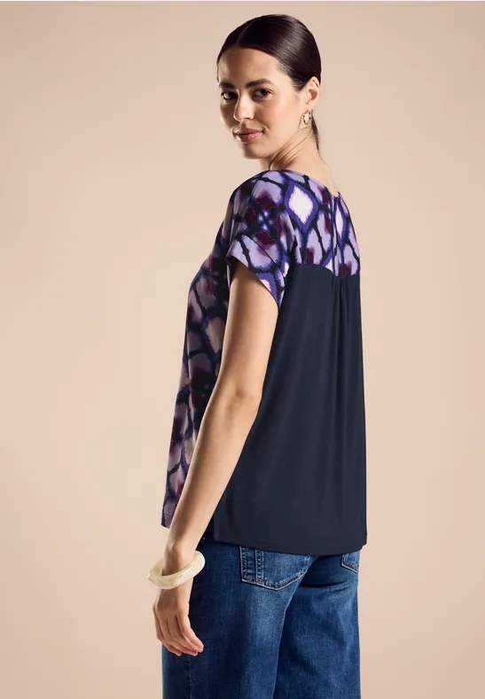 Street One Materialmix T-Shirt