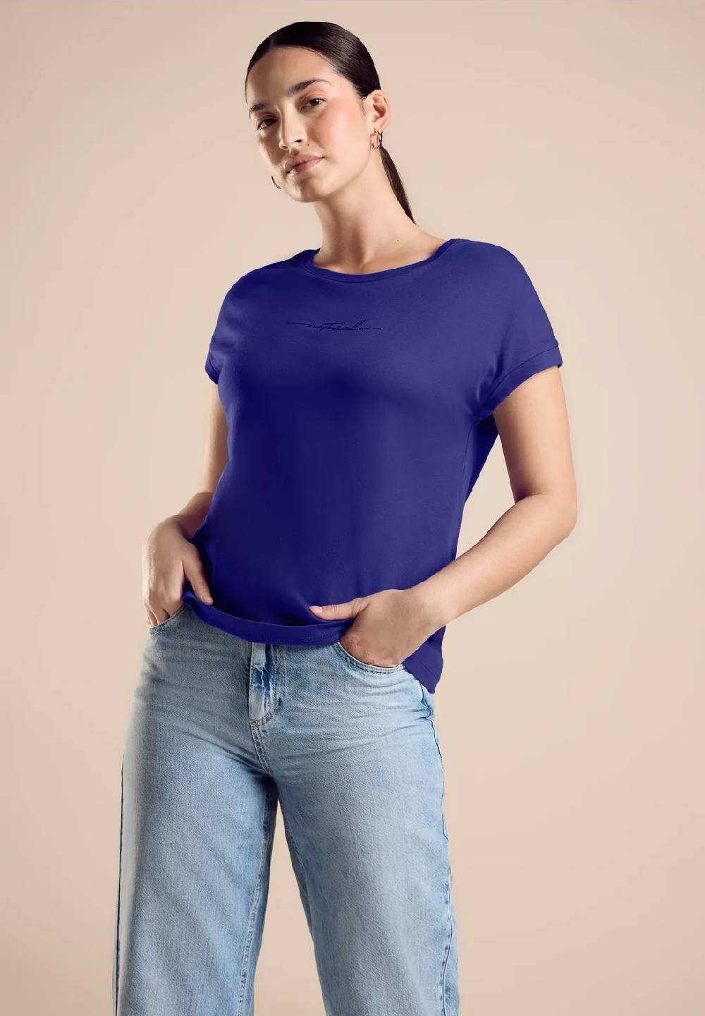 Street One Materialmix T-Shirt