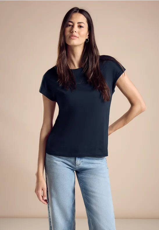 Street One Materialmix T-Shirt