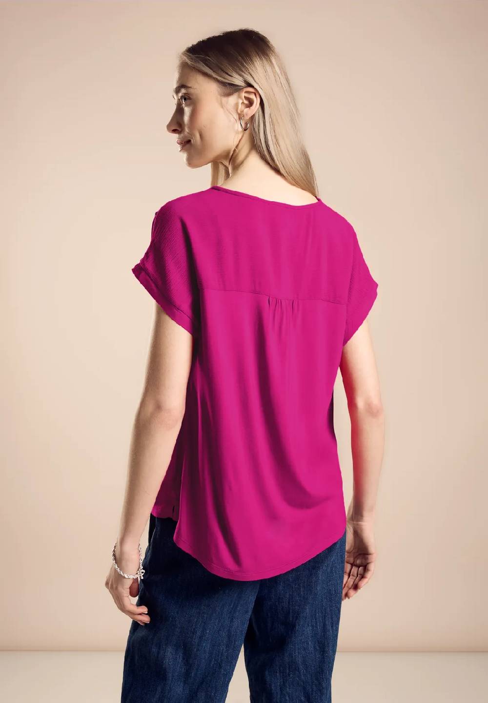 Street One Materialmix T-Shirt