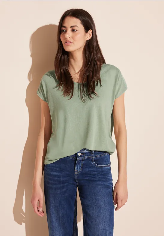 Street One Materialmix T-Shirt