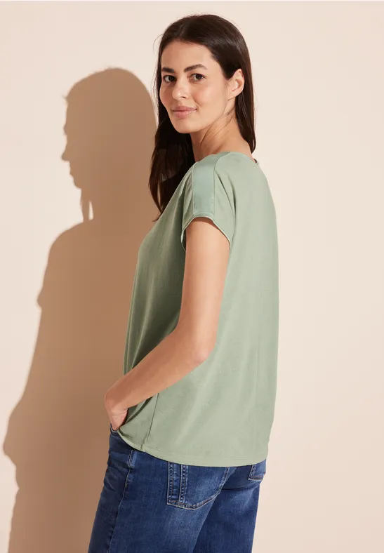 Street One Materialmix T-Shirt