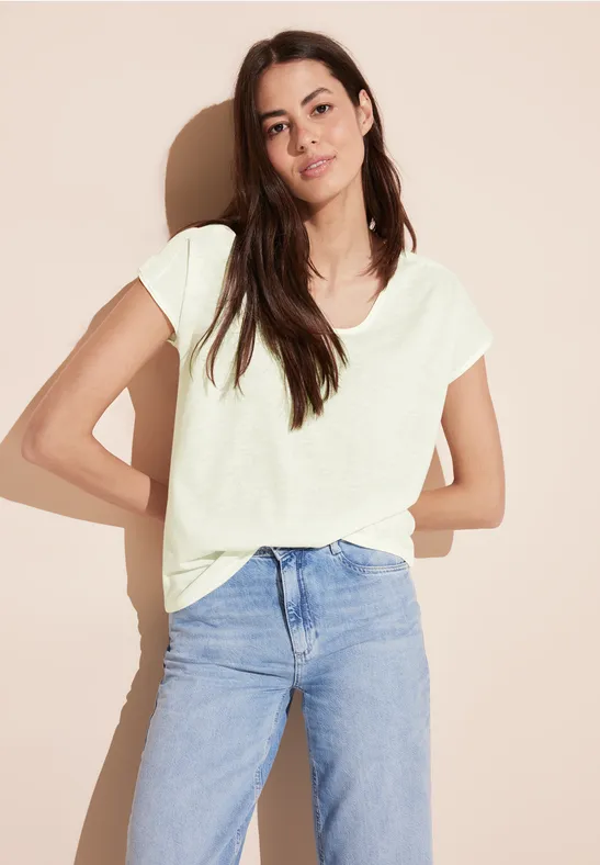 Street One Materialmix T-Shirt