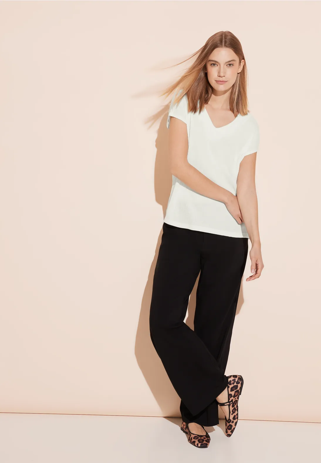 Street One Materialmix T-Shirt