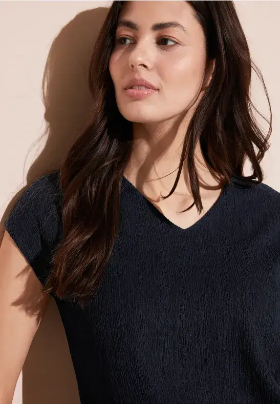 Street One Materialmix T-Shirt