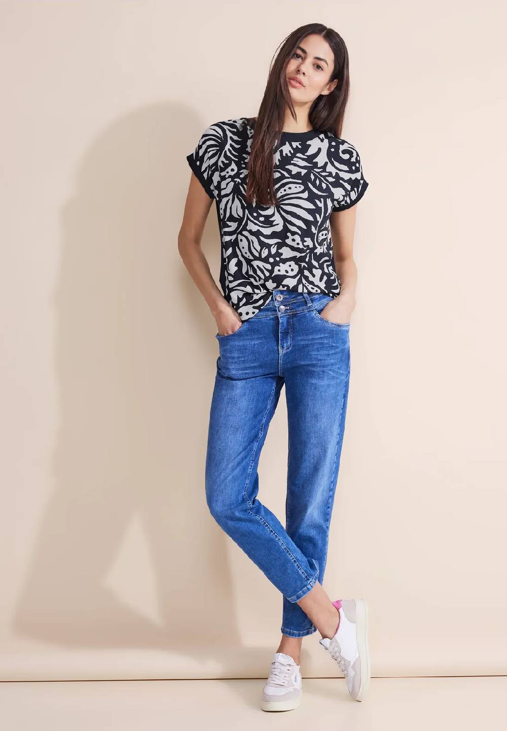 Street One Materialmix T-Shirt