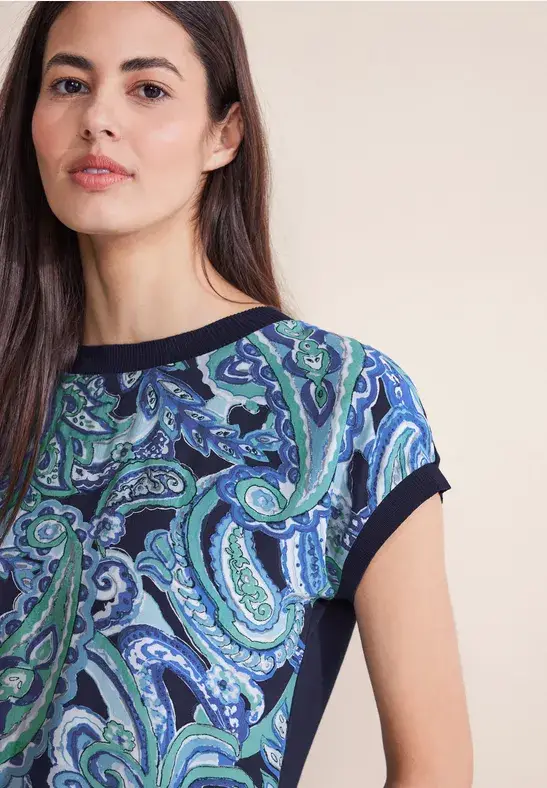 Street One Materialmix T-Shirt