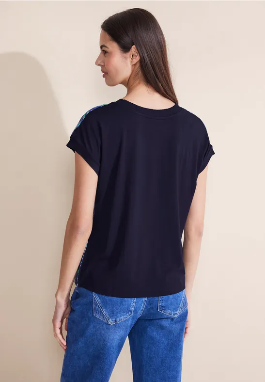 Street One Materialmix T-Shirt