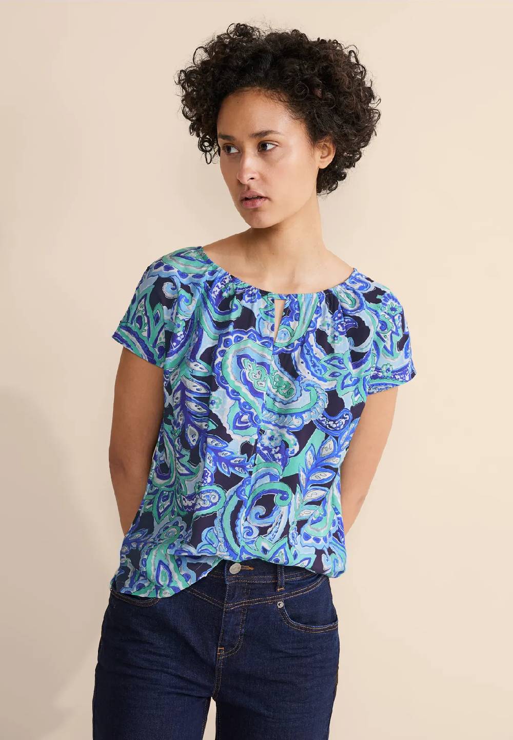 Street One Materialmix T-Shirt