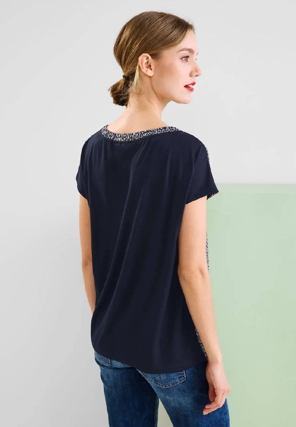 Street One Materialmix T-Shirt