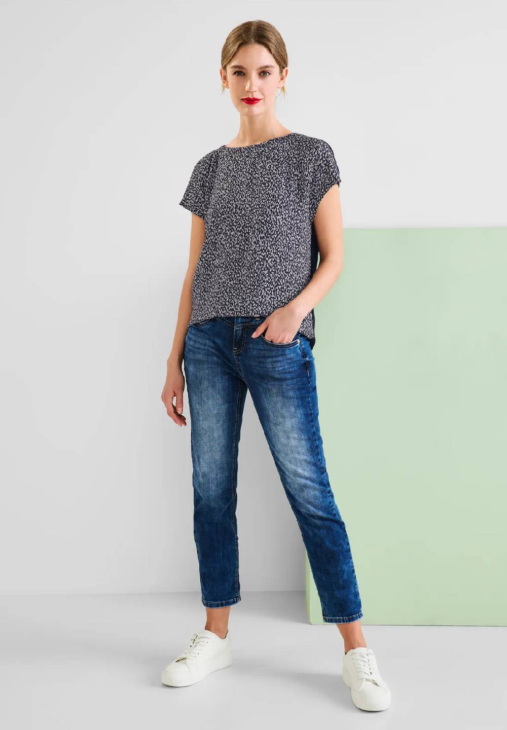 Street One Materialmix T-Shirt