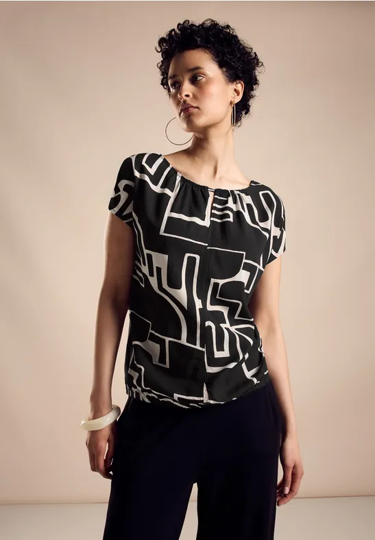 Street One Materialmix T-Shirt