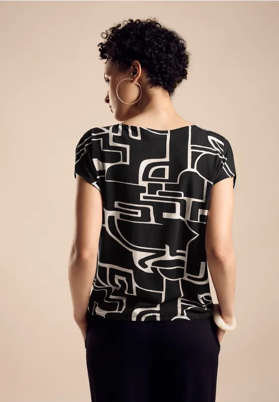 Street One Materialmix T-Shirt