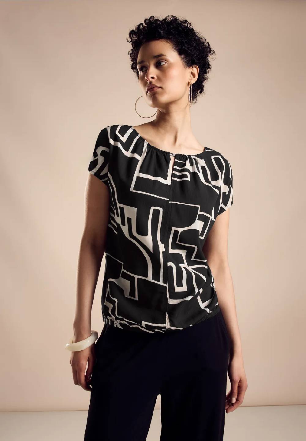 Street One Materialmix T-Shirt