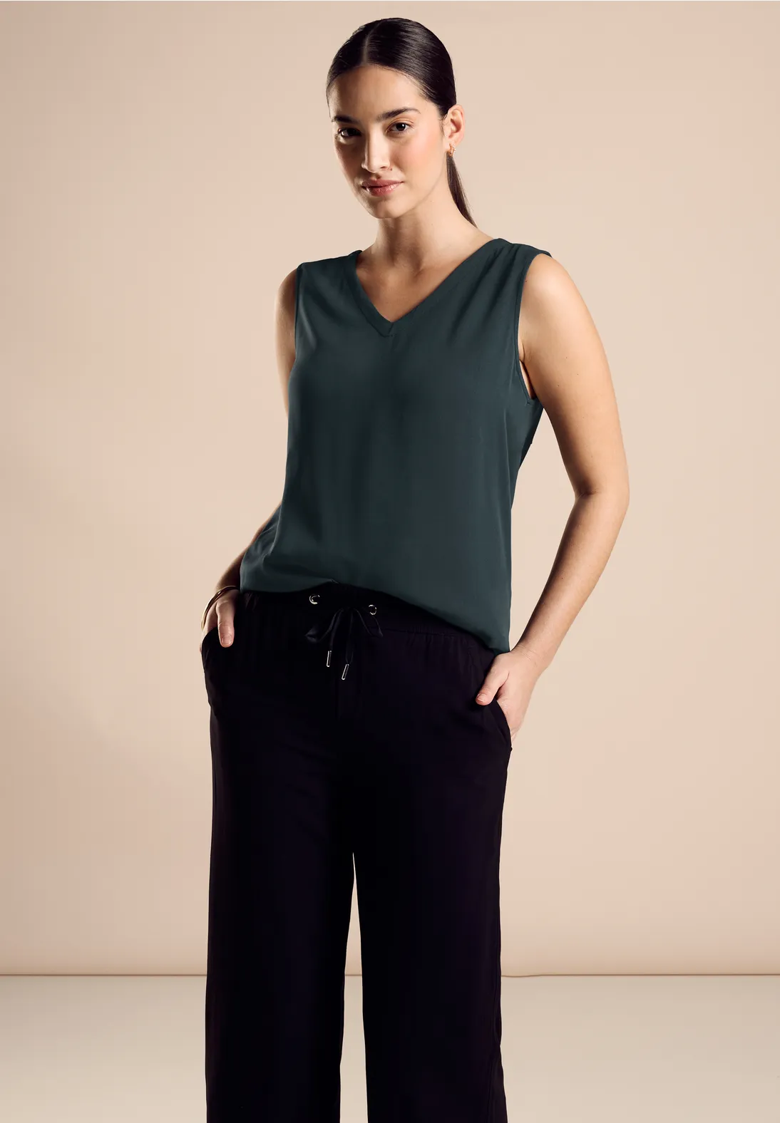 Street One Materialmix Top