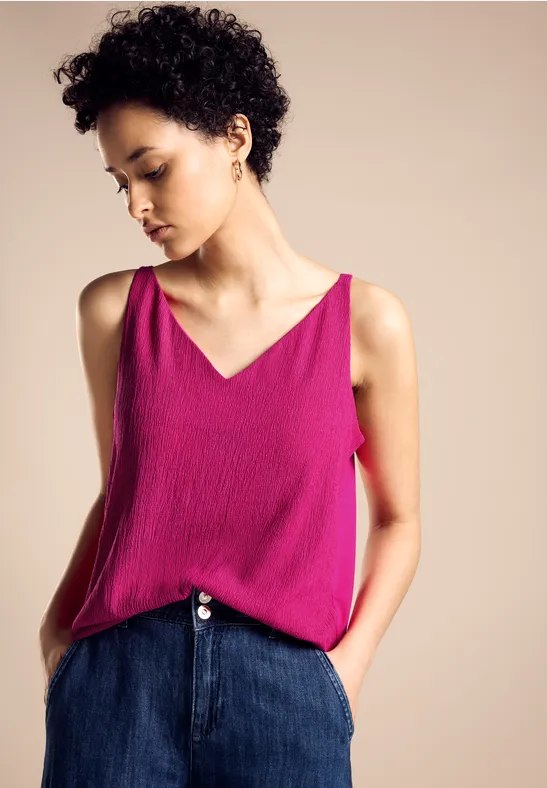 Street One Materialmix Top