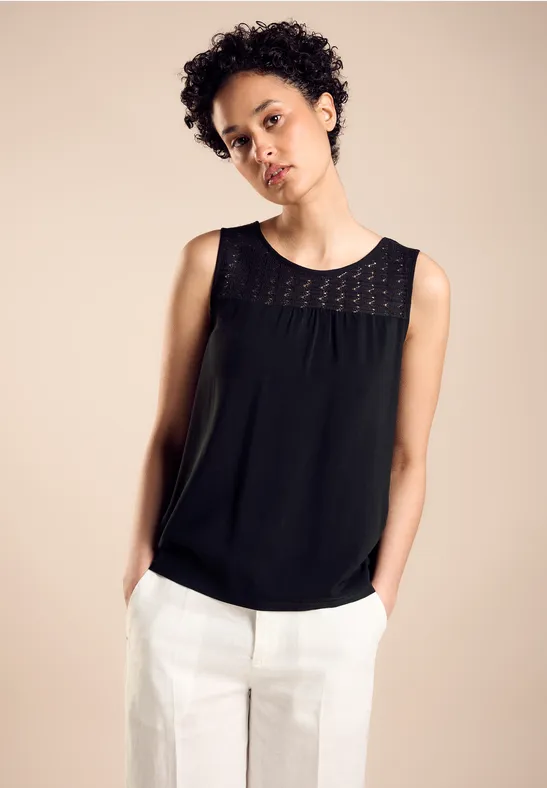 Street One Materialmix Top