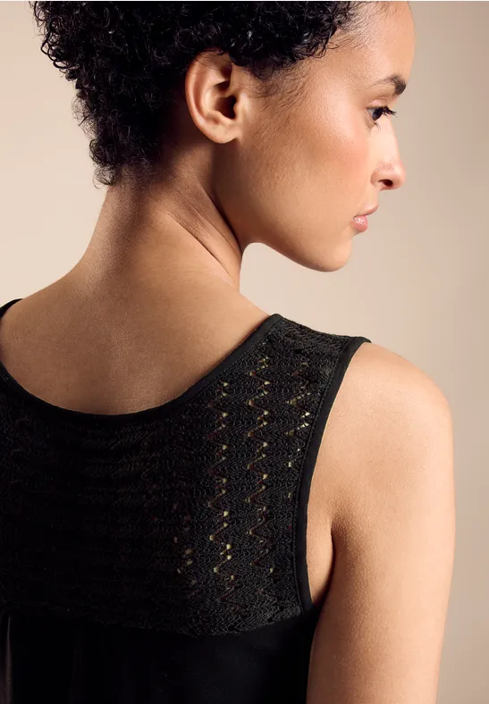 Street One Materialmix Top