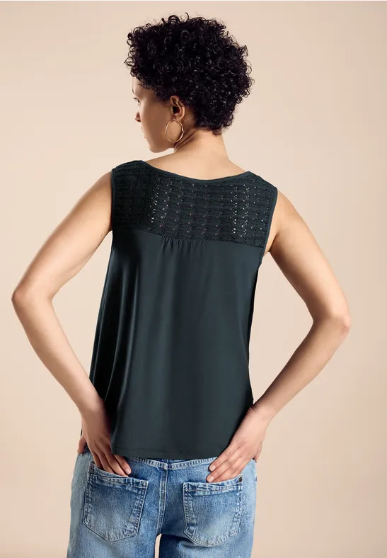 Street One Materialmix Top