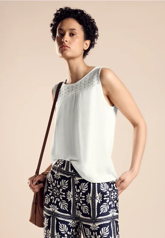 Street One Materialmix Top