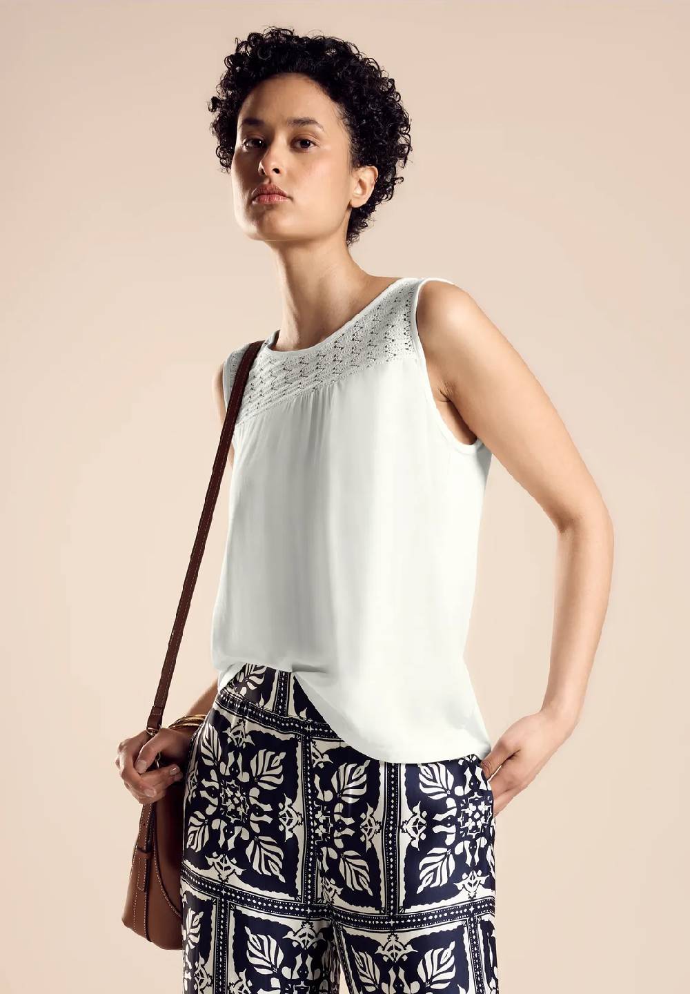 Street One Materialmix Top